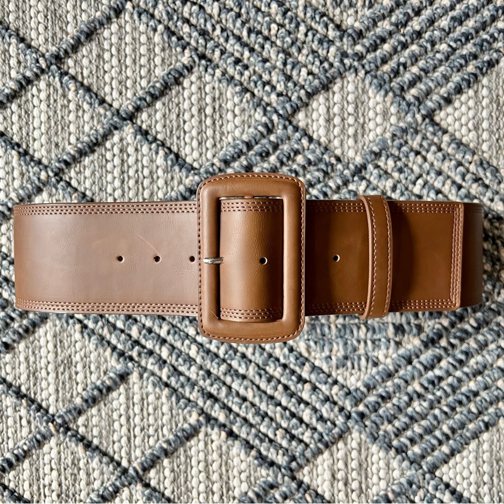Brand new 3” leather belt